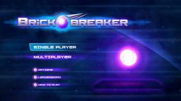 Brick Breaker Title Screen